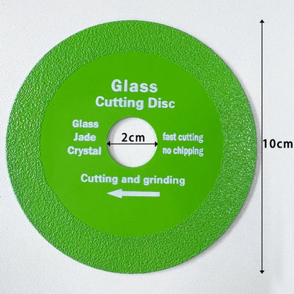 2/3/4/5/6 PCS Ultra-Thin Diamond Saw Blade Glass Cutting Blade Marble Glass Grinding and Polishing 100mm * 20mm [PTO]