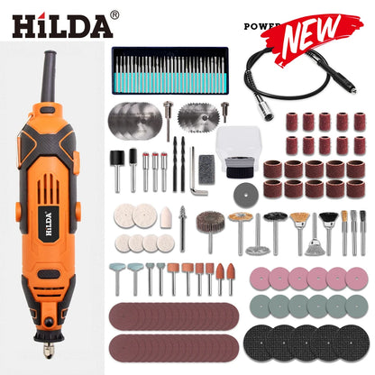 HILDA Electric Drill Grinder Engraving Pen Mini Drill Electric Rotary Tool Grinding Machine Accessories Power Tool [PTO]