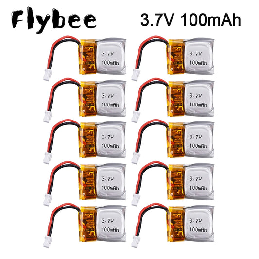 3.7v 100mah Lipo Battery For Wltoys V272 V282 V292 for Hubsan Q4 H111 Mini Rc Quadcopter Spare Parts 3.7V Drone Battery [BAT]