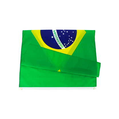 Flaglink 3x5fts 90*150cm Br Bra Brasil Brazil Flag of Brazilian [GRM] [UND]