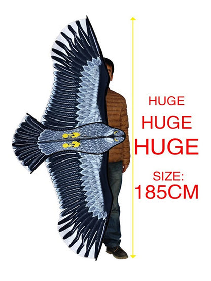 New Toys 1.8m Power  Brand  Huge Eagle Kite With String And Handle Novelty Toy Kites Eagles Large Flying [TOYS]