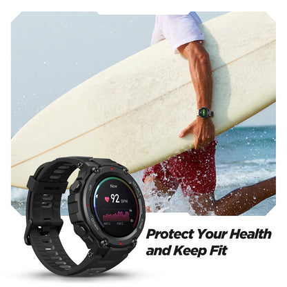 Global Version Amazfit Trex Pro GPS Outdoor Smartwatch Waterproof 18-day Battery Life 390mAh Smart Watch For Android iOS Phone [SWH]