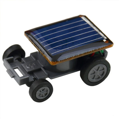 Funny smallest design solar energy car mini toy car intelligent car  Solar Power Mini Toyr  Educational Gadget Children Gift [TOYS]