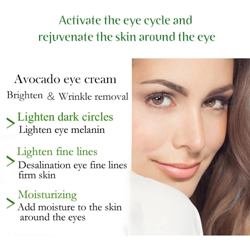 60 Pcs Avocado Collagen Mask Natural Moisturizing Gel Eye Patches Remove Dark Circles Anti Age Bag Eye Wrinkle Korea Skin Care [SKC]