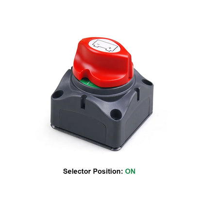 Car Auto 12V-60V 100A-300A RV Marine Boat Battery Selector Isolator Disconnect Rotary Switch Cut [MRN]