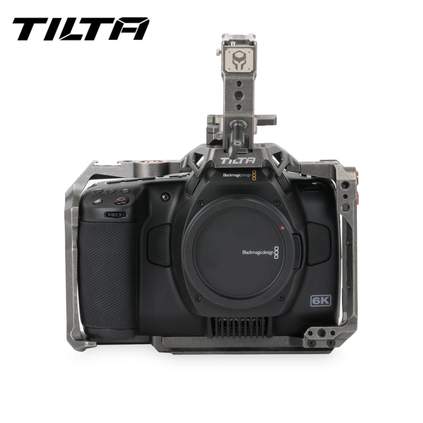 TILTA BMPCC 6K PRO Camera Cage TA-T11-A Dslr Rig Kit for BMD BMPCC 6K PRO Baseplate Top handle R/S side handle Armor [PHO]