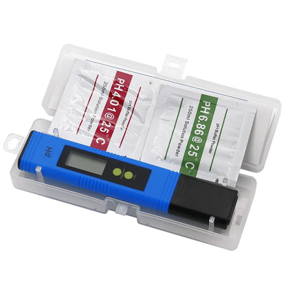 PH meter 0.01 PH High precision water quality tester with measuring range PH Test pen suitable for swimming pool aquarium [MTR]