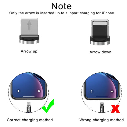 KEYSION LED Magnetic USB Cable Fast Charging Type C Cable Magnet Charger Data Charge Micro USB Cable Mobile Phone Cable USB Cord [MOB]