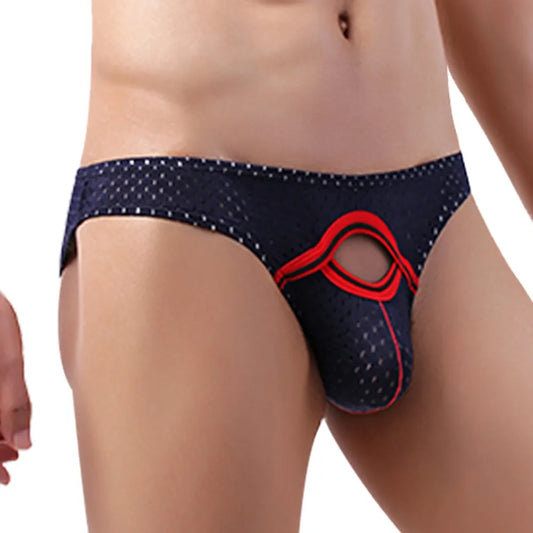 Men Briefs Sexy Men's Underpants Breathable Comfortable U Pouch Mens Underwear Soft Low Waist Briefs Fashion Cueca Panties [GRM] [UND]