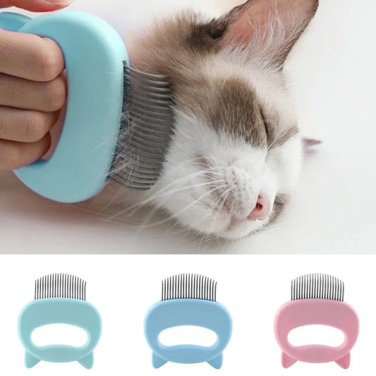 Pet Dog Cat Combs Hair Remover Brush Pet Grooming Tools Dog Massage Comb Brush Cute Handle Remove Loose Hairs Pet Cat Supplies [PET]