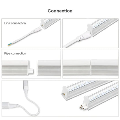 Complete Kit Grow Light LED Full Spectrum Bar T5 Tube Lamp plantas Cultivation lights for plants jardin greenhouse hydroponics [GAR]