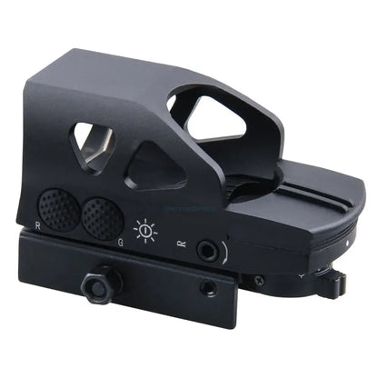 Vector Optics Gen2 Ratchet 1x23x34 Hunting Red Green Dot Scope 4 Reticle Open Sight with Picatinny Mount for AK 5.56 12ga .308 [SPT]