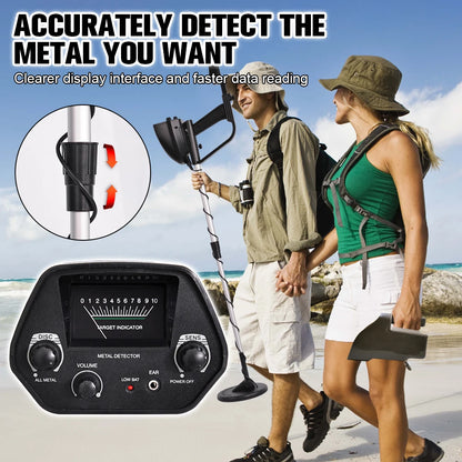 MD-4030 Underground Metal Detector Circuit Metales Length Adjustable Treasure Hunter Tracker Seeker Portable Gold Detector [MTL]