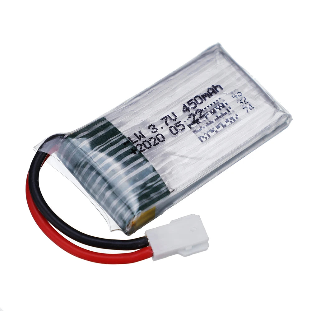 3.7V 450mah 802035 Lipo Battery For H107 H31 KY101 E33C E33 U816A V252 H6C 25C RC Quadcopter Drone Battery Spare Parts 3.7 volt [BAT]