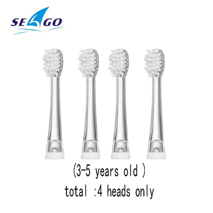 Kids Toothbrush Heads YCSG-831 For Sonic Electric Toothbrush EK6 Children Replacement Brush Head Ultral Soft 2pcs/pack [HAP]