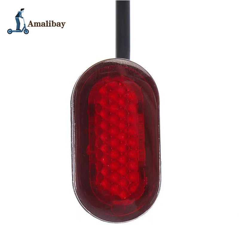 Electric Scooter Brake Rear Tail Light for Xiaomi M365 1S Pro Electric Scooter Taillight Safety Warning Stoplight Waterproof [SPT]