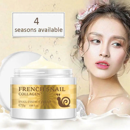 Snail Rejuvenating Face Cream Hyaluronic Acid Moisturizer Anti Aging Collagen Skin Care Health Nourishing Serum [SKC]