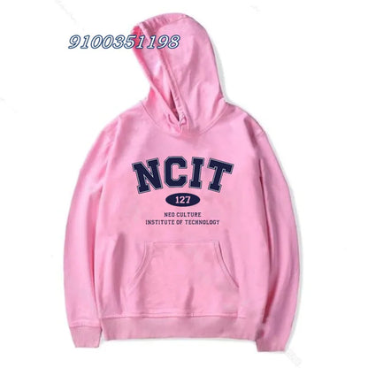 Kpop Fans Clothes Korean Fashion NCT Hoodies Women Neo Culture Institute of Technology NCT 127 Hoodies Female Streetwear Hoody [MEN]