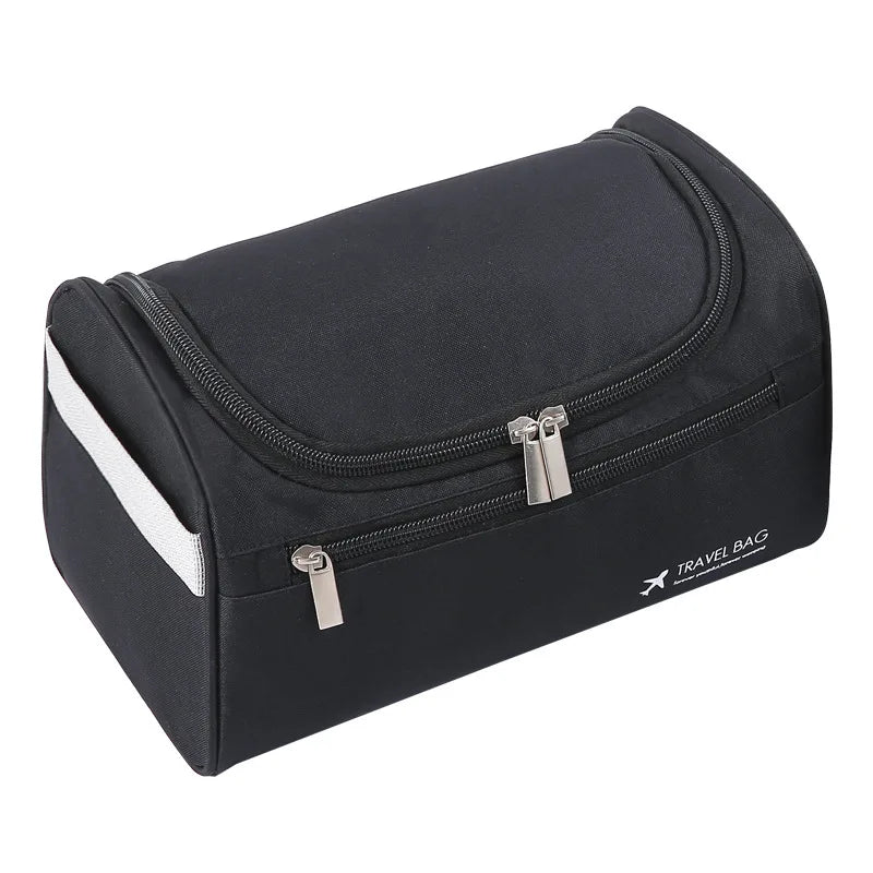 FUDEAM Polyester Men Business Portable Storage Bag Toiletries Organizer Women Travel Cosmetic Bag Hanging Waterproof Wash Pouch [CSM]