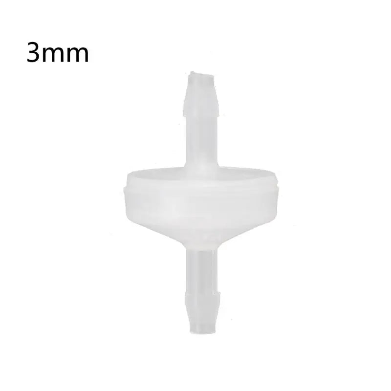 Plastic One-Way Non-Return Water Inline Fluids Check Valves for Fuel Gas Liquid  For Marine Automotive Caravans Agriculture D0M [MRN]