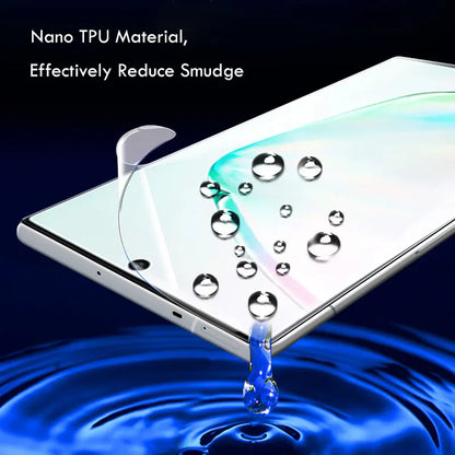 Gel Protective Film For Samsung Galaxy Note 10 Lite TPU Screen Protector For Galaxy Note 10 Plus 9 8 Full Cover Hydrogel Film [MOB]