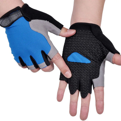 HOT Cycling Anti-slip Anti-sweat Men Women Half Finger Gloves Breathable Anti-shock Sports Gloves Bike Bicycle Glove [CYC]