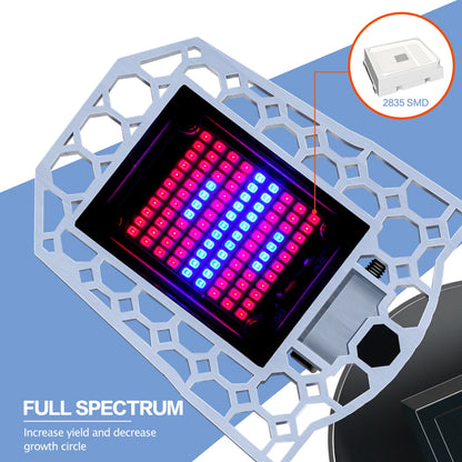 LED Phyto Lamp E27 100W 200W 300W Full Spectrum LED Grow Light Plant Bulb AC100-277V Indoor Seedlings Flower Grow Tent Box IP65 [GAR]