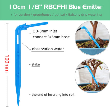 Greenhouse drip irrigation 4-way drip arrow 2-way transmitter irrigation system Potted plants with greenhouse suite 10set 20set [GAR]