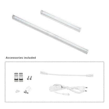 Complete Kit Grow Light LED Full Spectrum Bar T5 Tube Lamp plantas Cultivation lights for plants jardin greenhouse hydroponics [GAR]