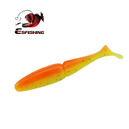 KESFISHING Soft Lures Shad Easy Shiner 2",2.8" Pesca Isca Leurre Souple Fishing Tackle Free shipping Artificial Silicone Baits [SPT]