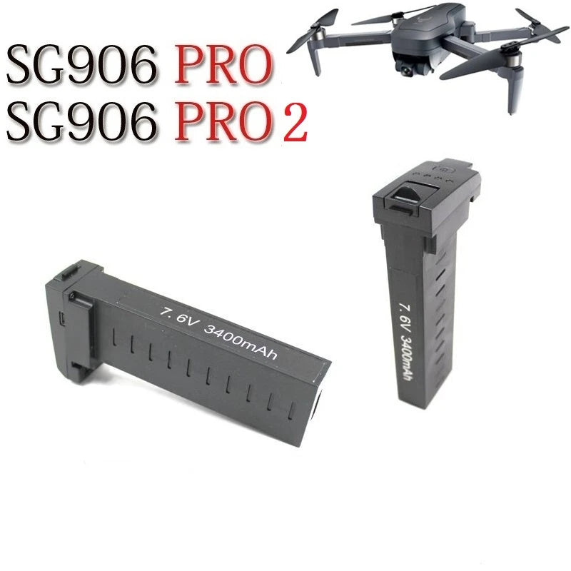 Original SG906 PRO 2 X7 Pro Drone Battery 7.6v 3400mAh / 7.4V 2800mAh Lipo Battery Brushless RC Quadcopter Drones Spare Part [BAT]