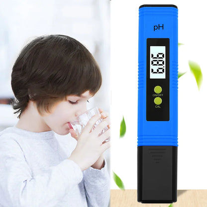 PH meter 0.01 PH High precision water quality tester with measuring range PH Test pen suitable for swimming pool aquarium [MTR]