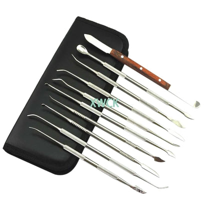 Dental Spatula Plaster Knife Practical Stainless Steel Versatile Teeth Wax Carving Tool Set Dental Instrument Dentist Tools [DEN]