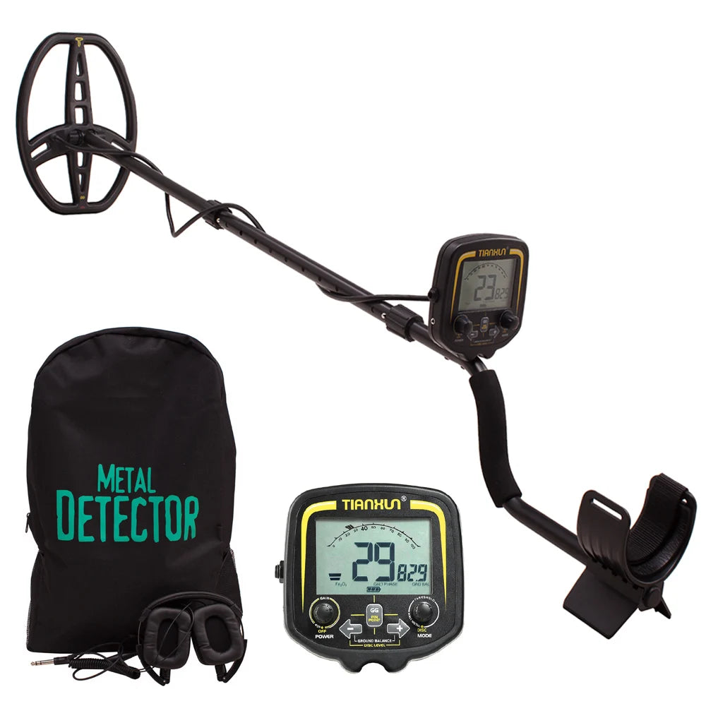 TX850 TX850L Metal Detector Underground Seeker Depth Scanner Search Finder Treasure Gold Nugget Hunter Detecting Pin Pointer [MTL]