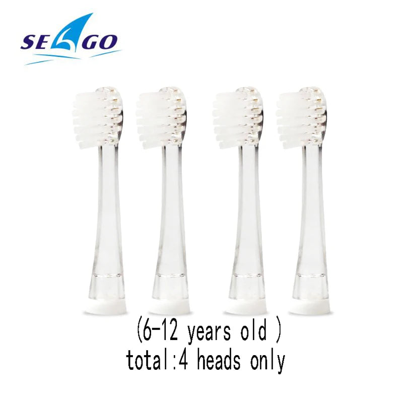 Kids Toothbrush Heads YCSG-831 For Sonic Electric Toothbrush EK6 Children Replacement Brush Head Ultral Soft 2pcs/pack [HAP]