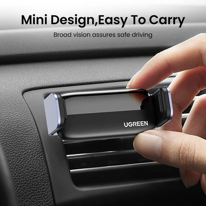 UGREEN Car Phone Holder Stand For Mobile Phone Air Vent Phone Stand for Xiaomi Samsung iPhone 15 14 Telephone Car Holder Stand [CAR]