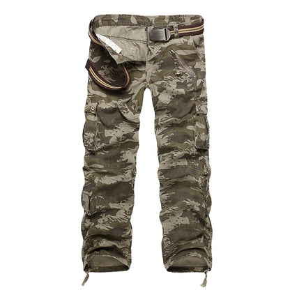 men cargo pants camouflage  trousers military pants for man 7 colours [MEN]