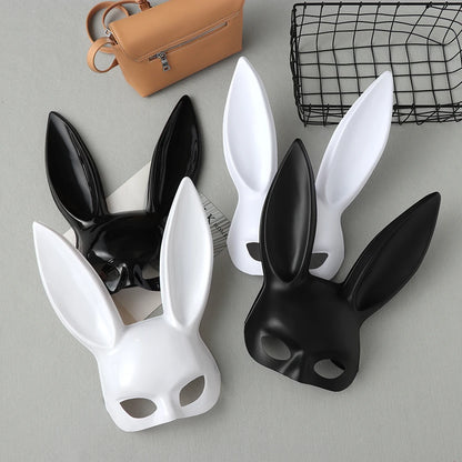 Rabbit Ears Mask Rabbit Face Mask Bunny Girl Mask Sexy Bunny Girl Party Costume Cosplay Costume Masquerade Bunny Girl Headband [COS]