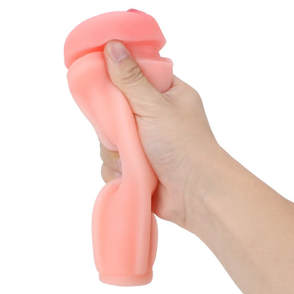 16cm Male Masturbator Vaginal For Men 18 Sexy Toys Penis Pump Glans Sucking Sex Goods Adult Vagina Real Pussy Erotic Products [ADL]