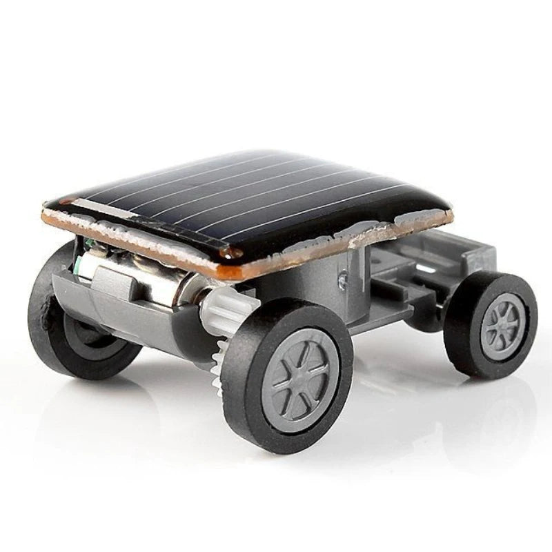 Funny smallest design solar energy car mini toy car intelligent car  Solar Power Mini Toyr  Educational Gadget Children Gift [TOYS]