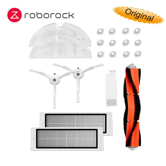 Original Roborock Accessories For Mi 1 / 1S Mi Robot Vacuum Cleaner / SDJQR01RR / SDJQR02RR / S50 / S51 Brush Filter Mop Parts [HAP]