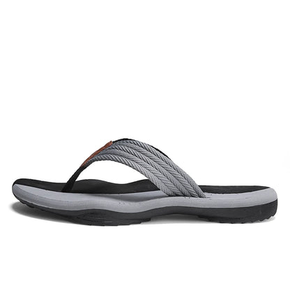 Jumpmore Shoes Men Flip Flops Fashion Mens Sandals Outdoor Soft Summer Slippers Size 39-45 [SHO]