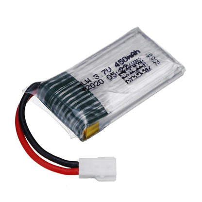 3.7V 450mah 802035 Lipo Battery For H107 H31 KY101 E33C E33 U816A V252 H6C 25C RC Quadcopter Drone Battery Spare Parts 3.7 volt [BAT]