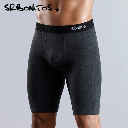 Brand Long Boxer Men Underwear Men Boxers Cotton Boxershorts Mens Underwear Boxers Underwear Sexy Underpants Under Wear [GRM] [UND]