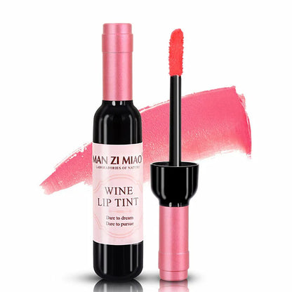 New Arrival Wine Red Korean Style Lip Tint Baby Pink Lip For Women Makeup Liquid Lipstick Lip gloss red lips Cosmetic Hot [CSM]