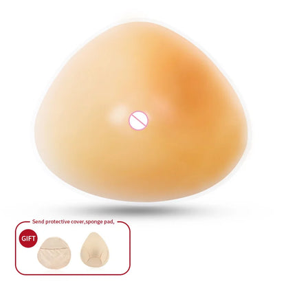 ATR Wire Free Breast Prosthesis Lifelike Silicone Breast Pad Fake Boob for Mastectomy Bra Women Breast Cancer or Enhancer [GRM] [UND]