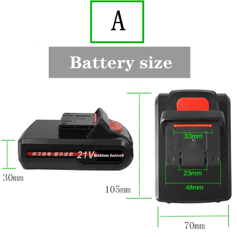 Lithium Tool Accessories High Quality 18650 Lithium Battery Pack 21V Electric Scissors Electric Saw Lawn Mower Battery Pack [BAT]