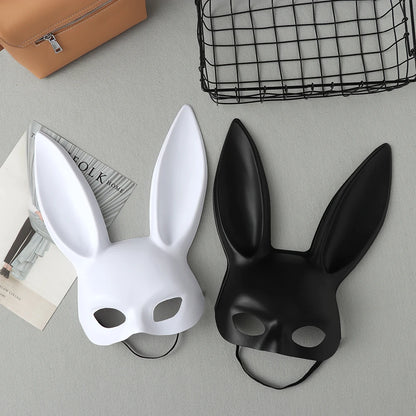 Rabbit Ears Mask Rabbit Face Mask Bunny Girl Mask Sexy Bunny Girl Party Costume Cosplay Costume Masquerade Bunny Girl Headband [COS]