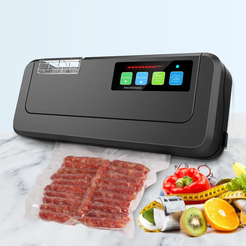 Household Food Vacuum Sealer Packaging Machine Film Sealer Vacuum Packer Give Free Vacuum Bags for K Food Saver [HAP]