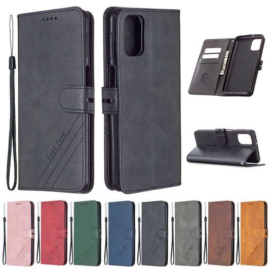 For Xiaomi Mi 10T Pro Case Leather Flip Case on For Xiaomi Mi 10T Lite Case Magnetic Wallet Cover Mi10t 10 T Pro Lite 5G Cover [MOB]